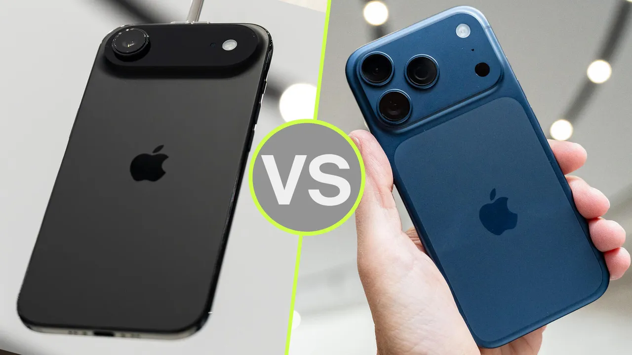 Apple iPhone Air vs Apple iPhone 17 Pro Max