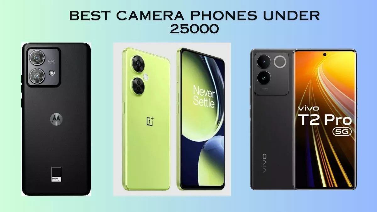 Best Camera Phones Under ₹25,000 (December 2025)