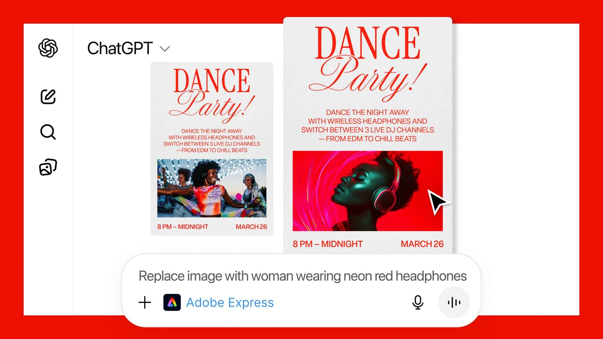 ChatGPT Gets Adobe Boost: Photoshop, Acrobat and Express Now Work Inside the Chat Interface
