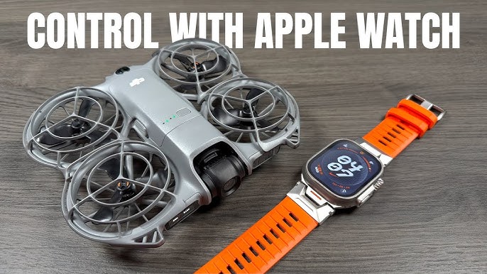 DJI Neo 2 Drone Gets Apple Watch Control Support, Adding Wrist-Based Convenience