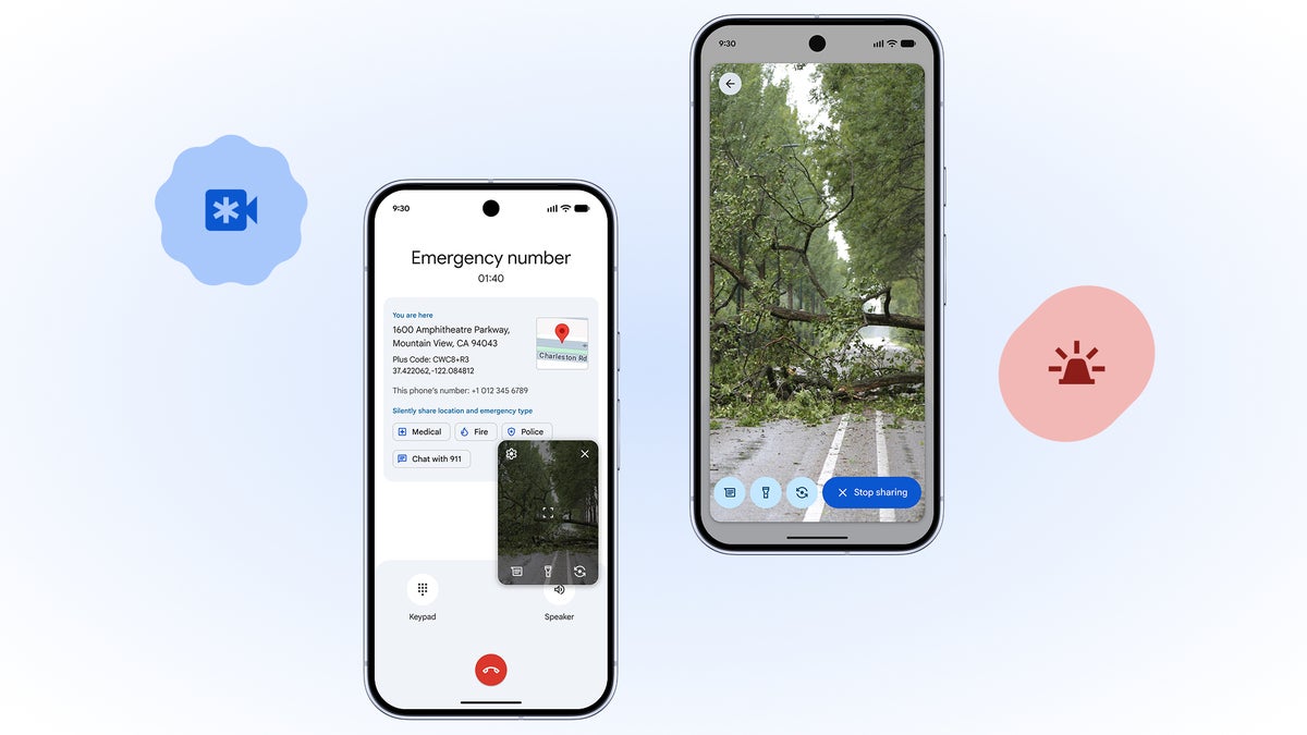 Google Rolls Out Emergency Live Video on Android to Share Real-Time Footage With First Responders