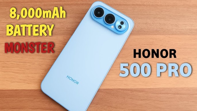 Honor 500 Pro Tipped to Feature Massive 8,000mAh Battery