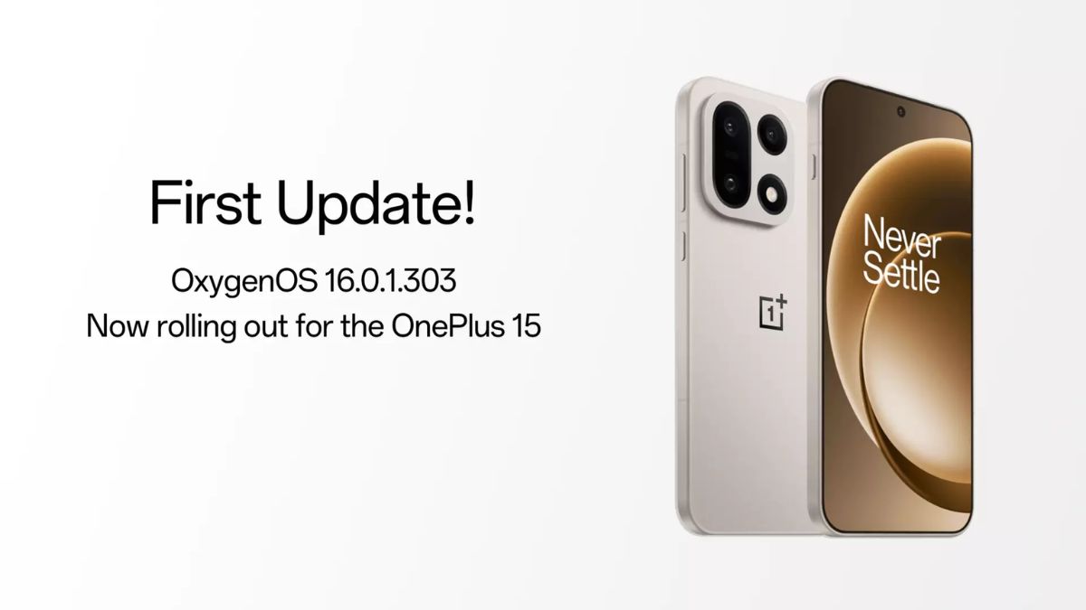 OnePlus 15 First Software Update