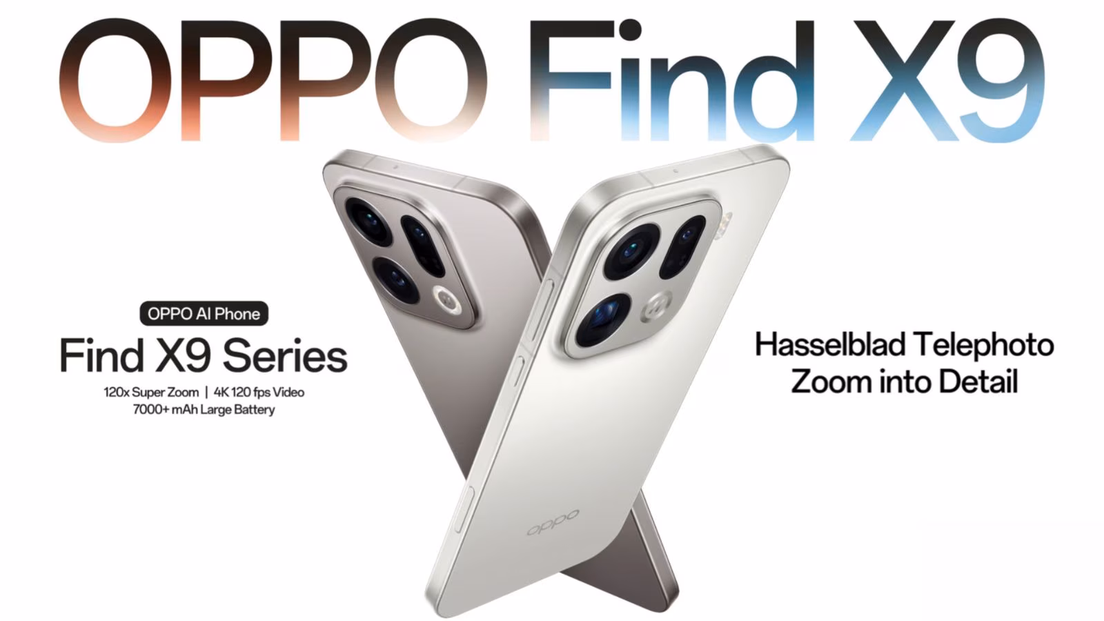 Oppo Find X9, X9 Pro Go Official in India