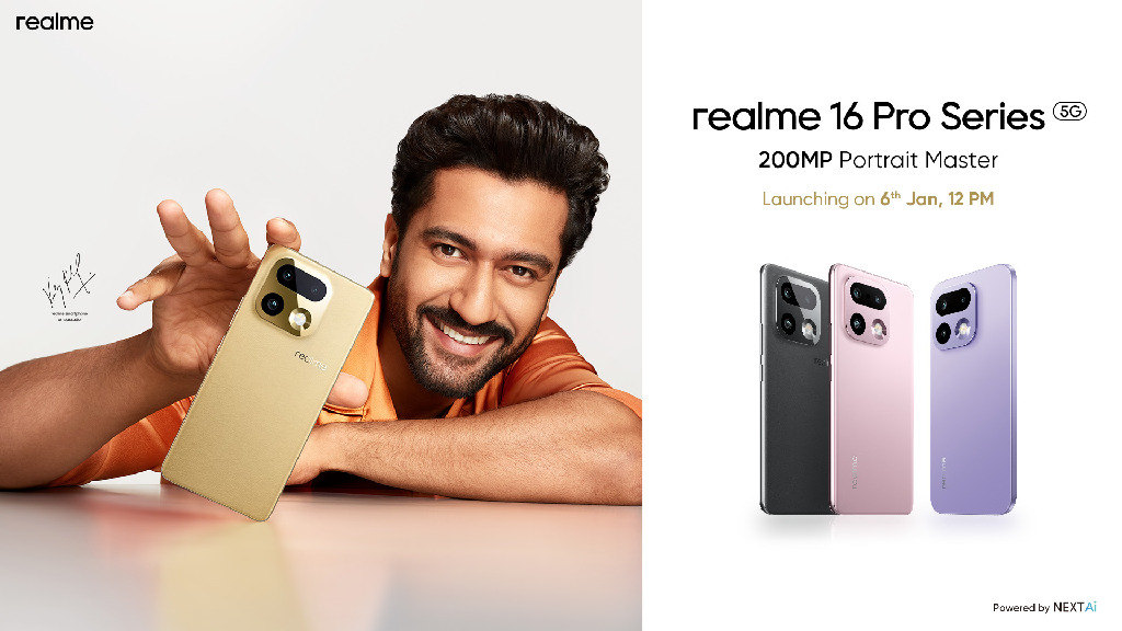 Realme 16 Pro Series India Launch Confirmed for January 6, 2026 With Snapdragon Power and 200MP Portrait Cameras