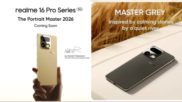 Realme Sets January 6, 2026 Launch for 16 Pro Series, Teases Premium Naoto Fukasawa-Inspired Design