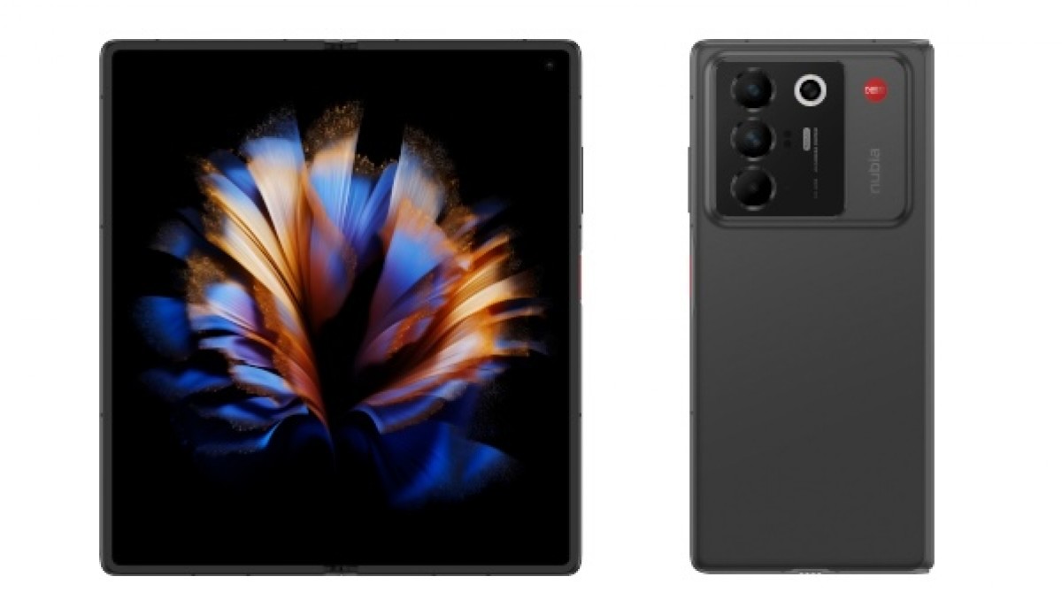 ZTE Nubia Flip3 and Nubia Fold Design Renders